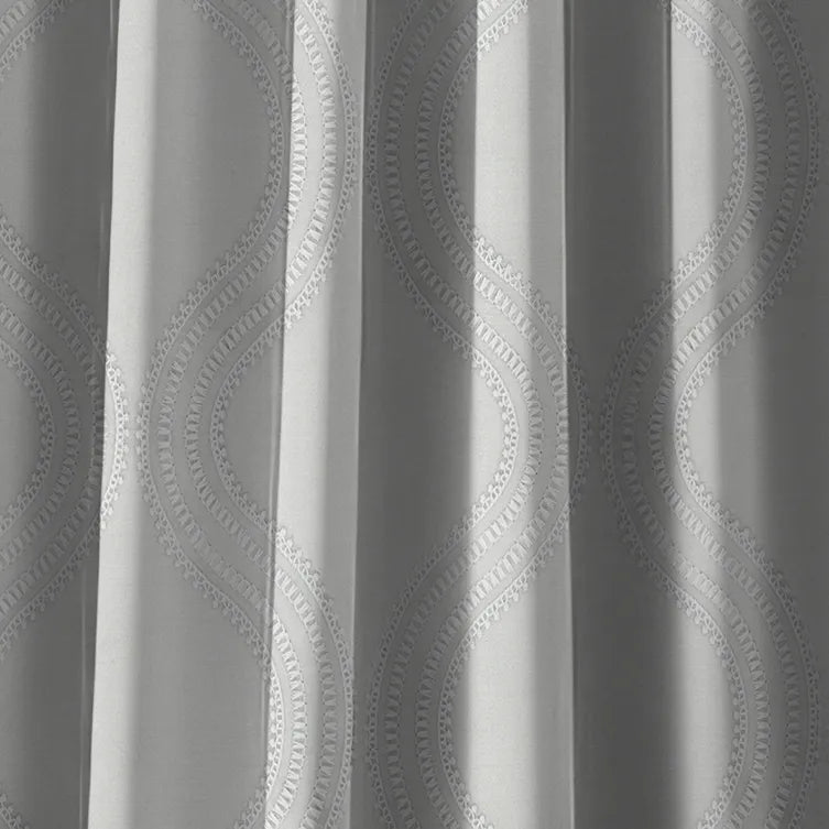 Hallmark Drapes Edition 5 - Oozing | Made to Order Sheer Curtains Oozing-Chalk