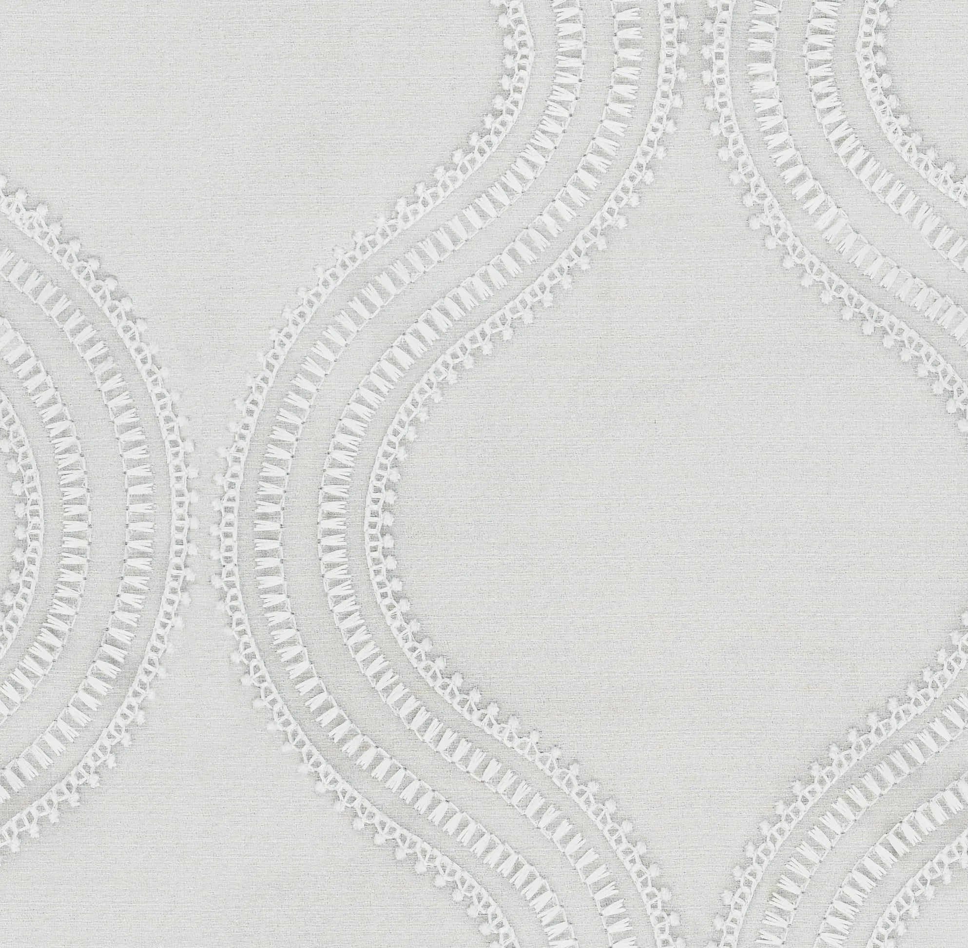 Hallmark Drapes Edition 5 - Oozing | Made to Order Sheer Curtains Oozing-Chalk