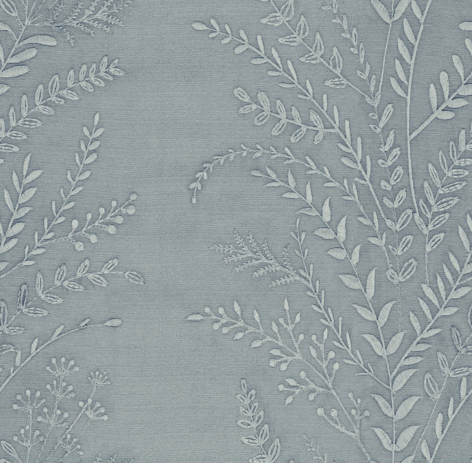 Hallmark Drapes Edition 5 - Floralstreak | Made to Order Sheer Curtains Floralstreak-Stoneblue