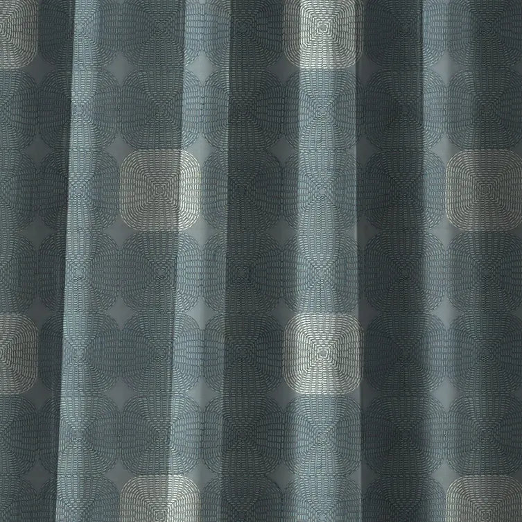 Hallmark Drapes Edition 5 - Doppler | Made to Order Sheer Curtains Doppler-Stoneblue