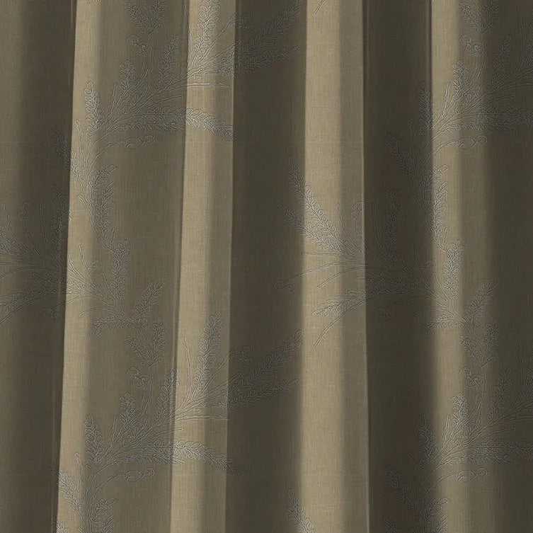 Nomad's Diary Edition 5 - Swirl | Made to Order Light Filtering Curtains Swirl-Cinnamon