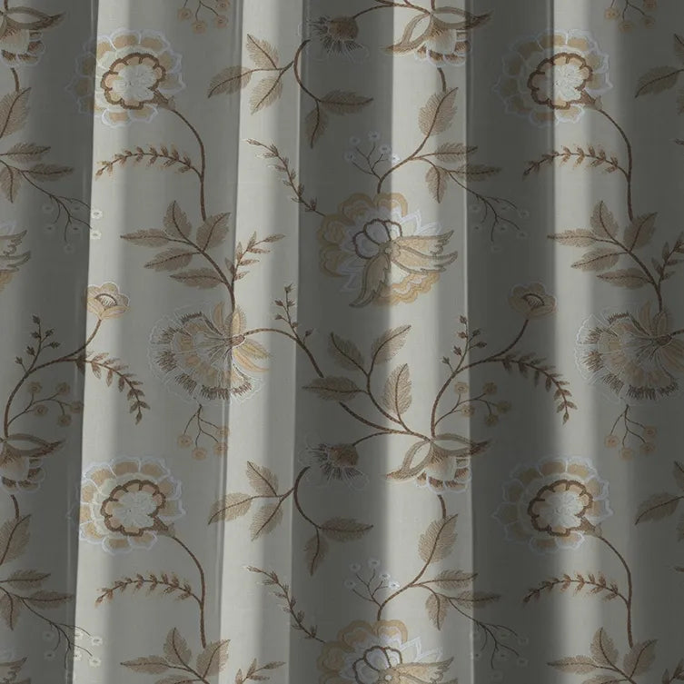 Nomad's Diary Edition 5 - Bouquet | Made to Order Light Filtering Curtains Bouquet-Cinnamon