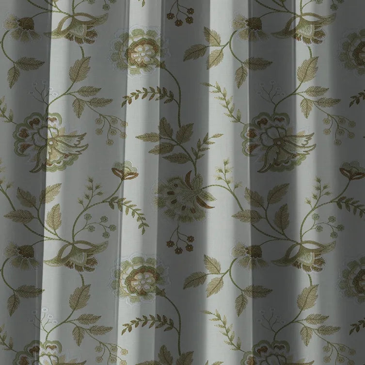 Nomad's Diary Edition 5 - Bouquet | Made to Order Light Filtering Curtains Bouquet-Greensward