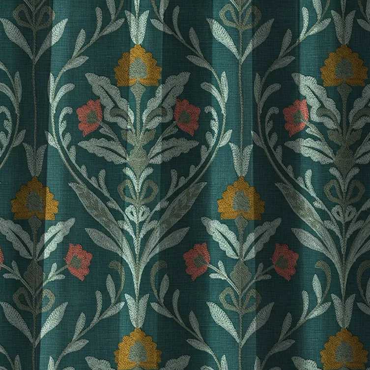 Nomad's Diary Edition 6 - Nariges | Multipurpose Fabric Nariges-Peacock