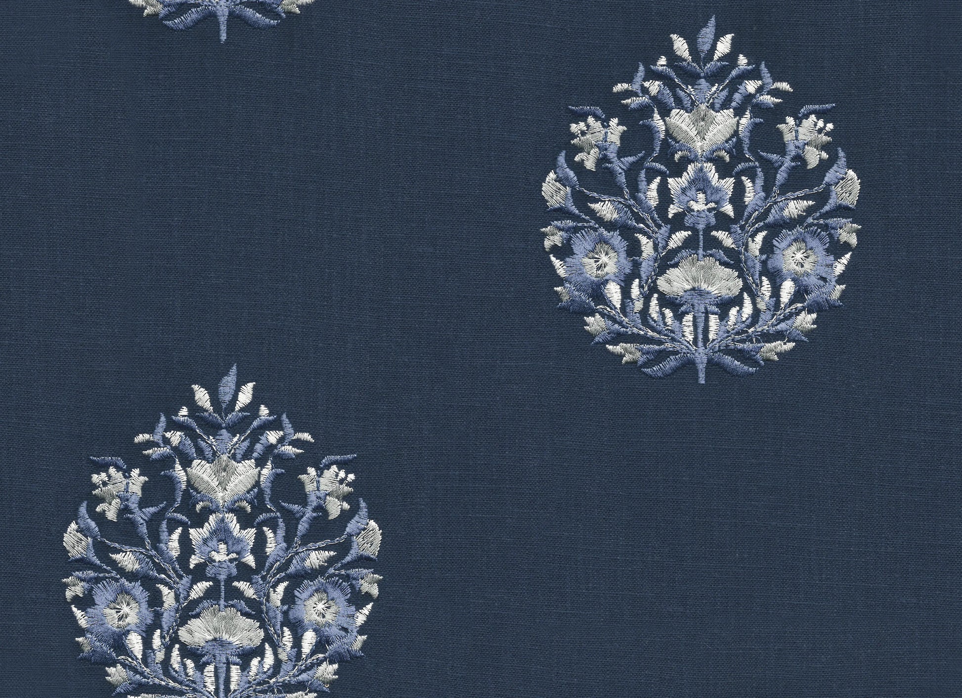 Nomad's Diary Edition 6 - Kusum | Made to Order Light Filtering Curtains Kusum-Indigo