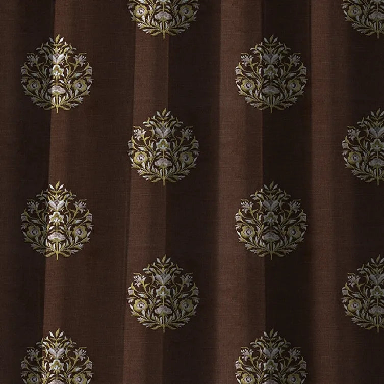 Nomad's Diary Edition 6 - Kusum | Made to Order Light Filtering Curtains Kusum-Clay