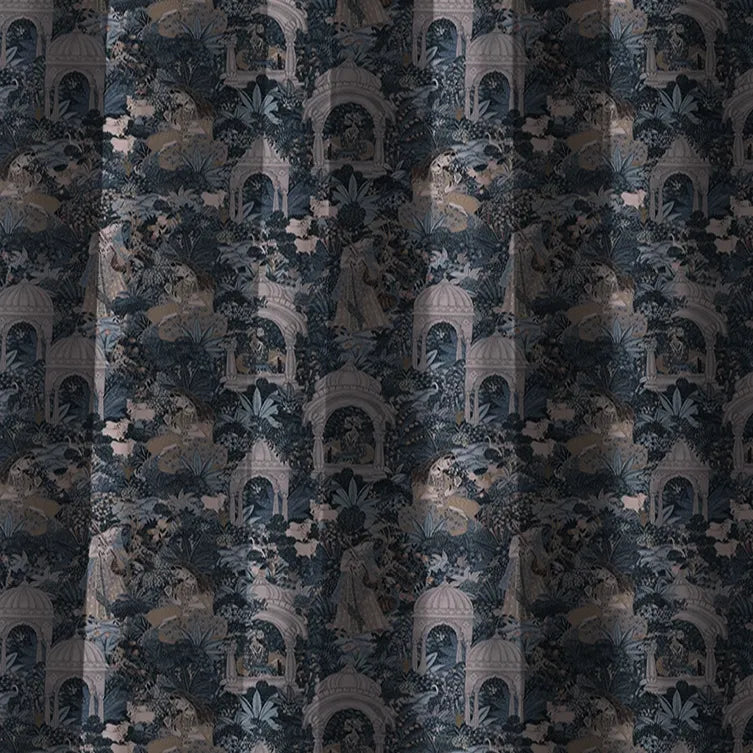 Nomad's Diary Edition 6 - Baag | Made to Order Light Filtering Curtains Baag-Indigo