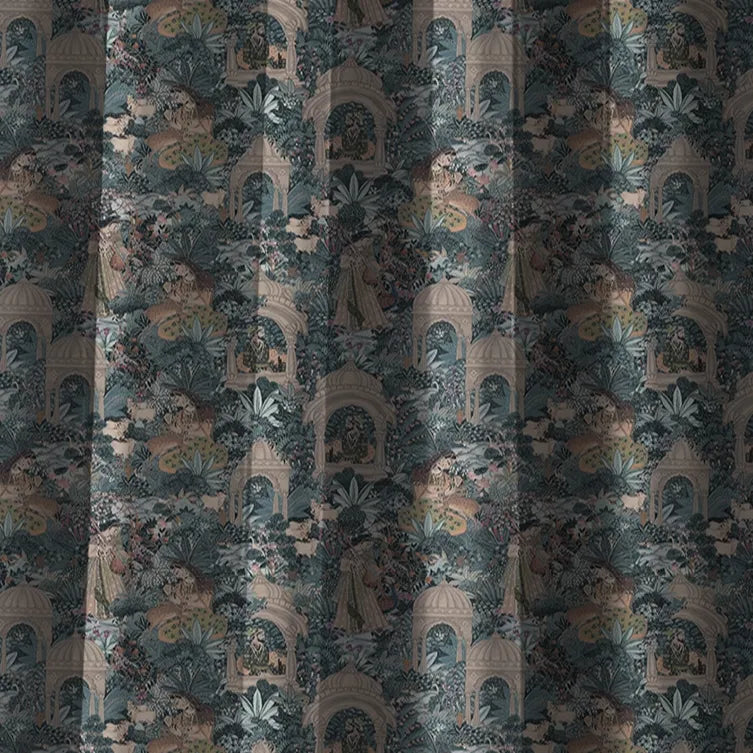 Nomad's Diary Edition 6 - Baag | Made to Order Light Filtering Curtains Baag-Peacock