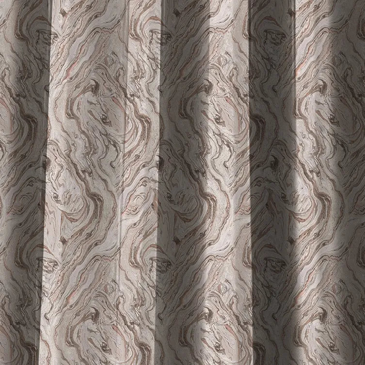 Hallmark Drapes Edition 2 - Rivers | Multipurpose Fabric Rivers-Heselnut