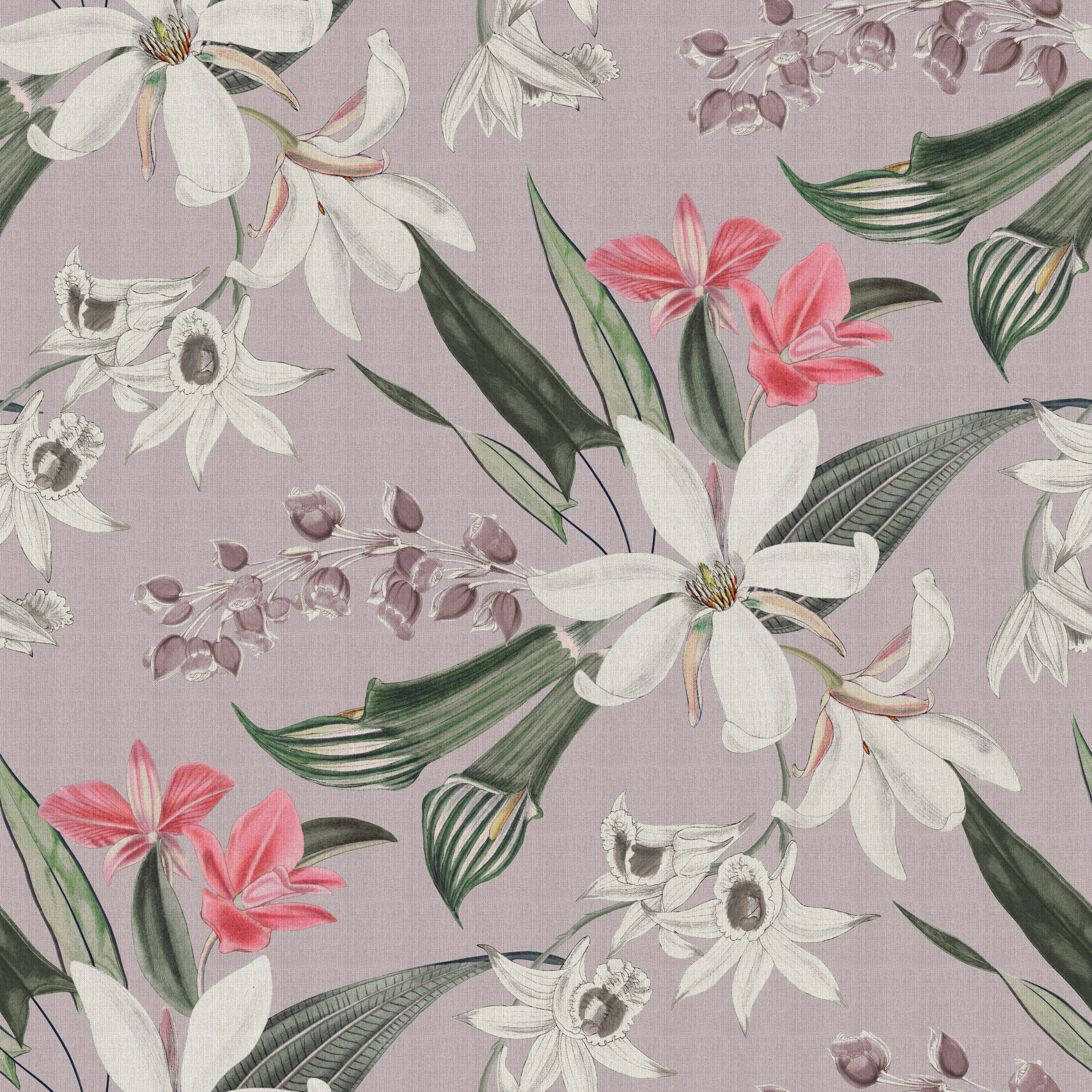 Nomad's Diary Edition 4 - Frangipani | Multipurpose Fabric Frangipani-Huckleberry