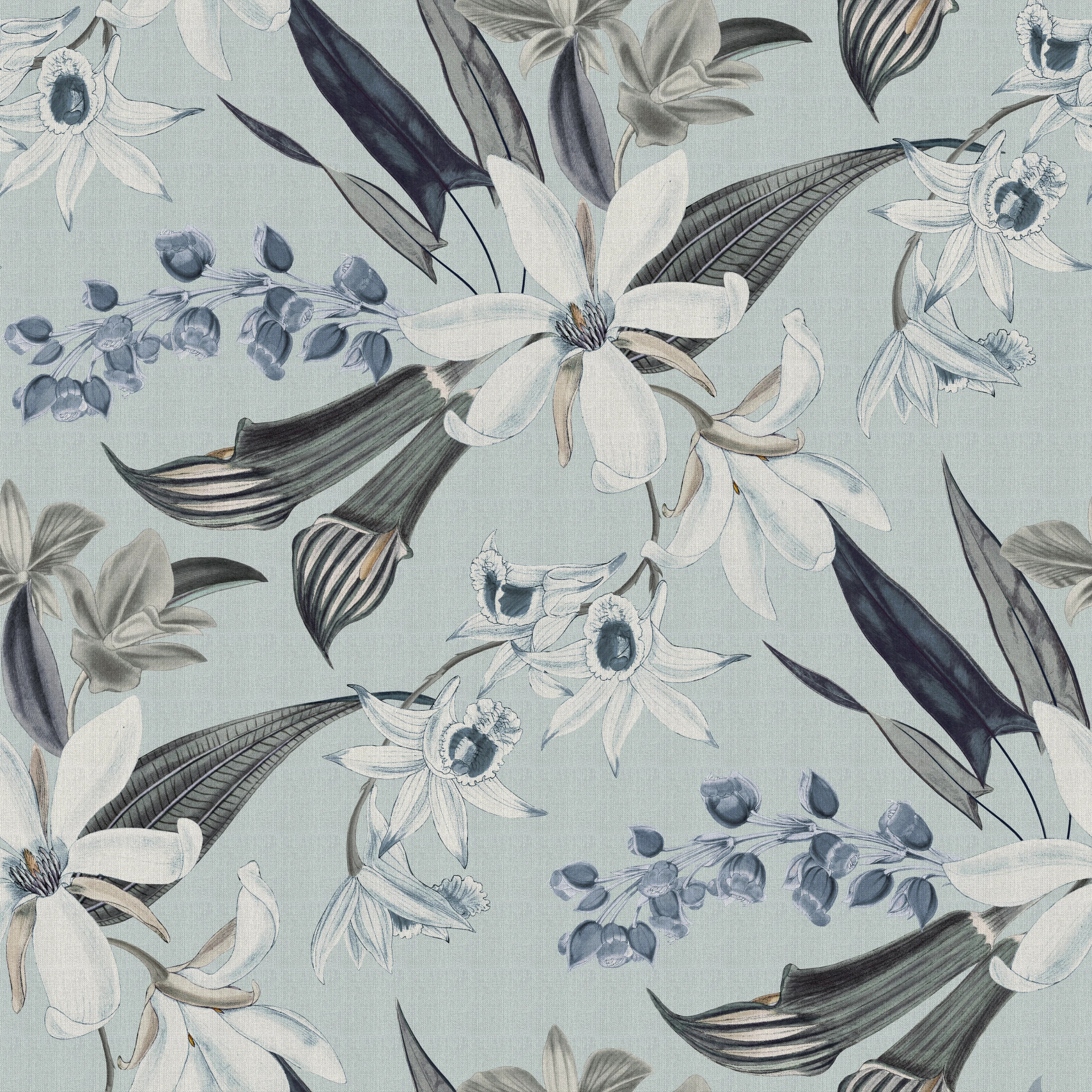 Nomad's Diary Edition 4 - Frangipani | Multipurpose Fabric Frangipani-Indigoferra