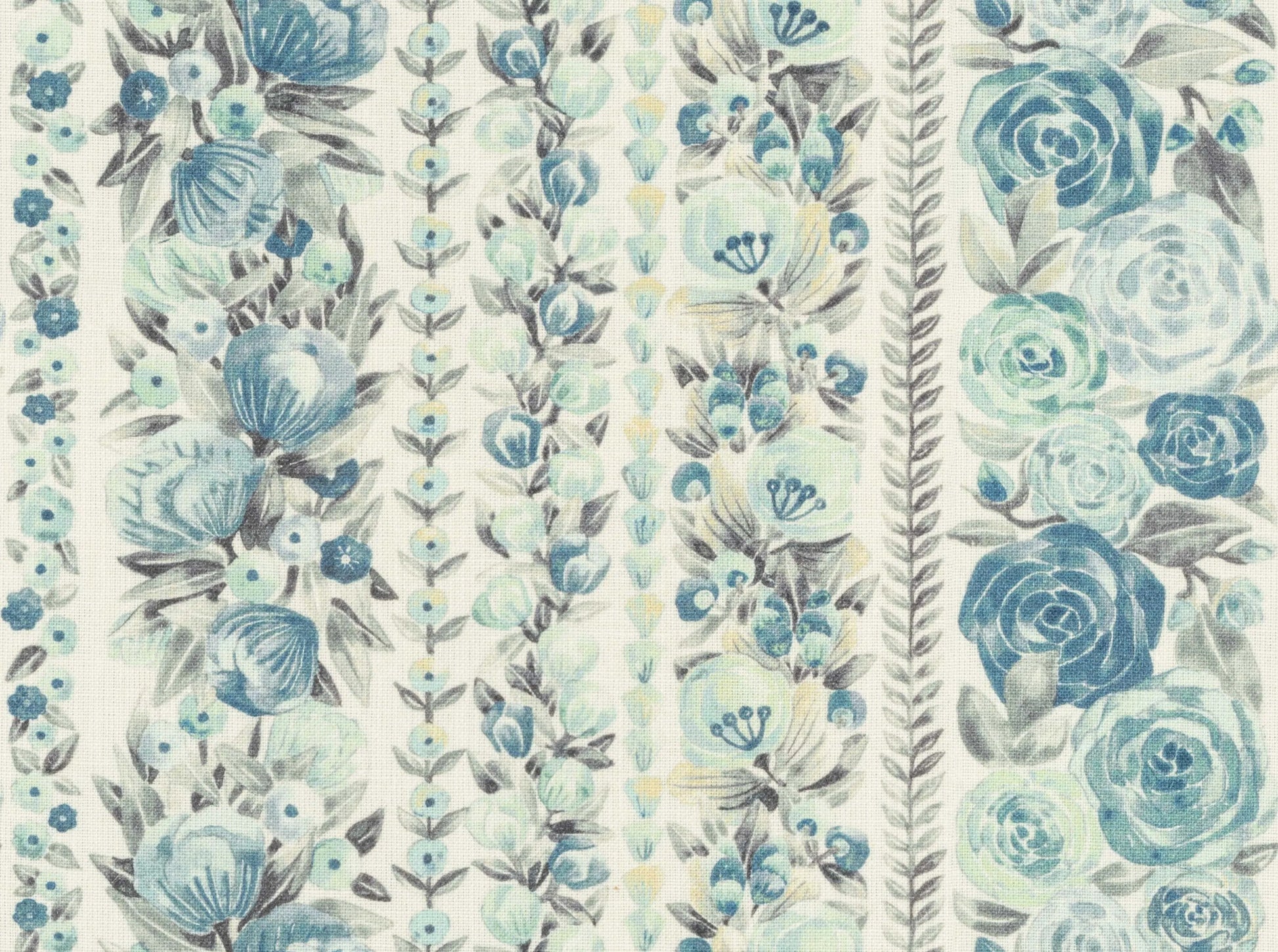 Nomad's Diary Edition 4 - Spring | Multipurpose Fabric Spring-Aqua Marine