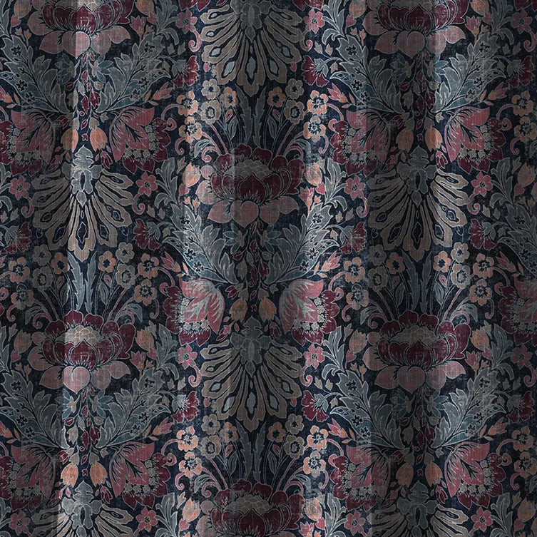 Hallmark Drapes Edition 1 - Morrison | Multipurpose Fabric Morrison-Midnight