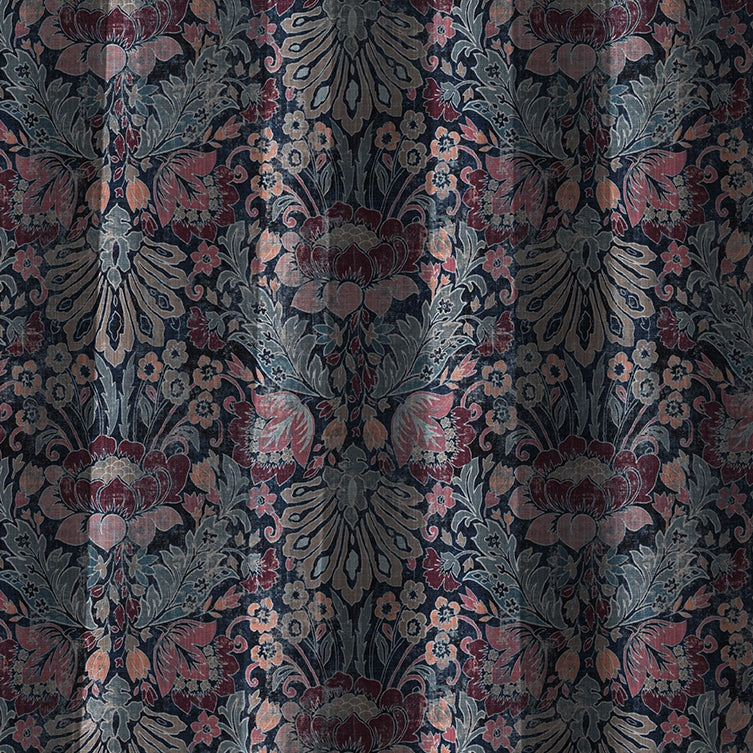 Nomad's Diary Edition 1 | Made-to-Order Light Filtering Curtains Midnight-Morrison