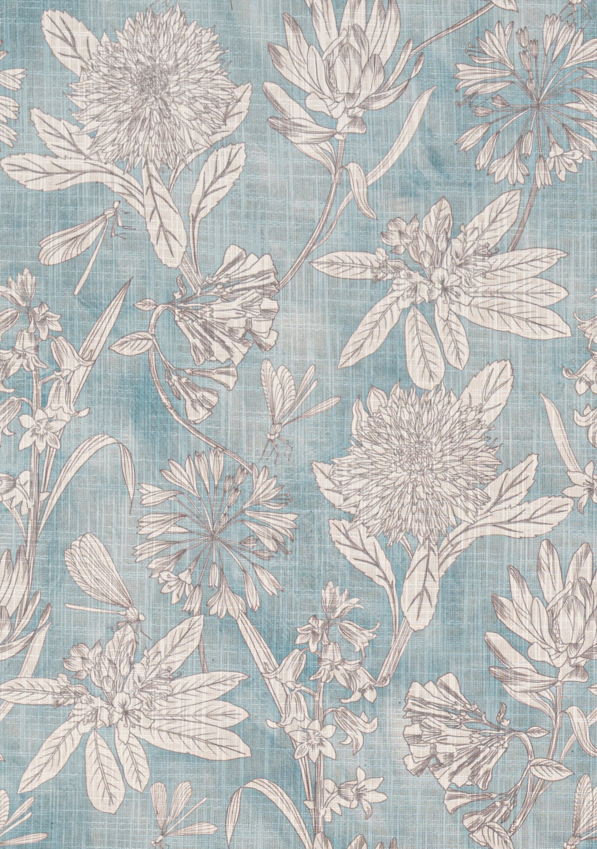 Nomad's Diary Edition 1 | Made-to-Order Light Filtering Curtains Sky-Serene