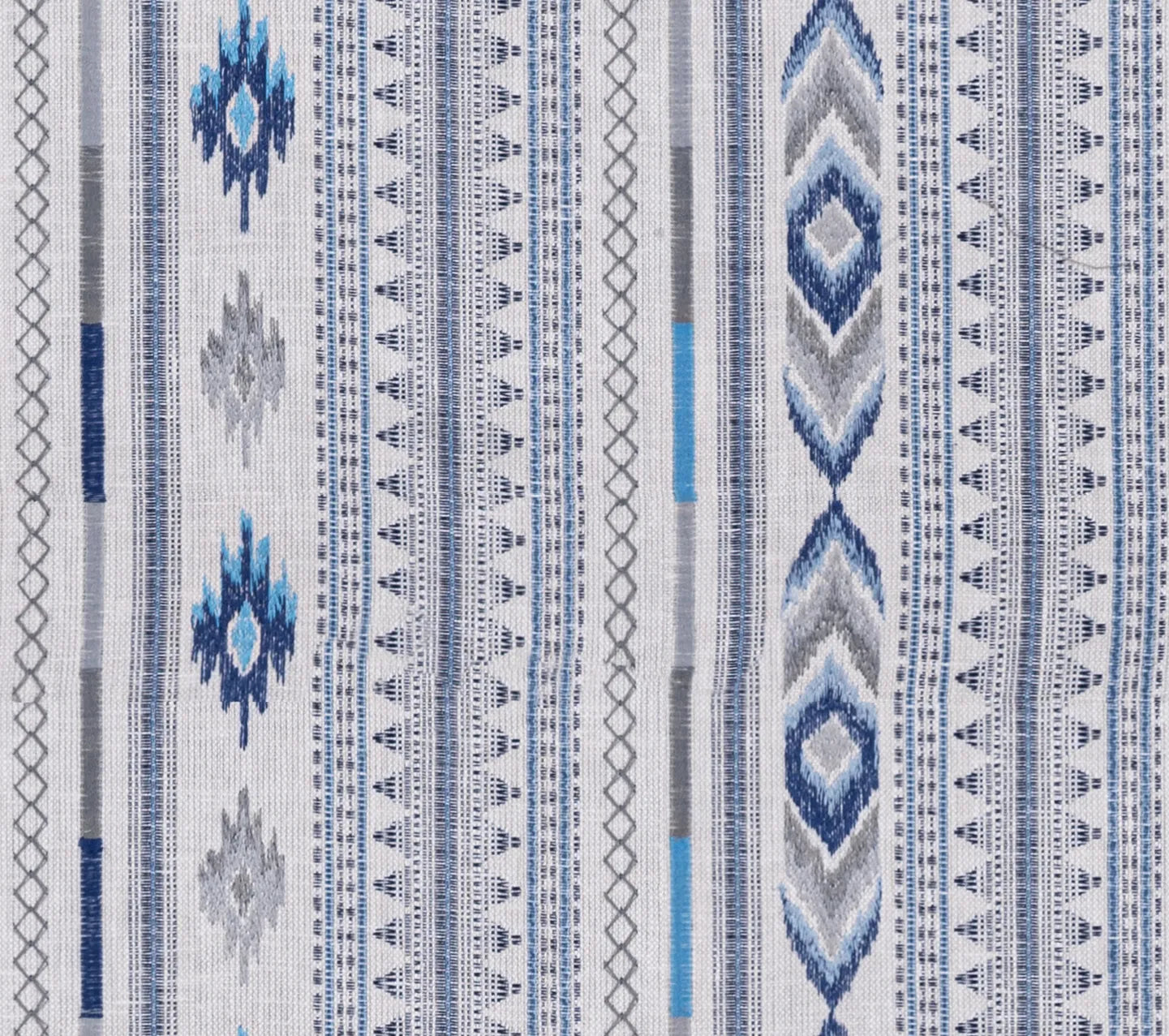 Nomad's Diary Edition 2 - Tribe | Made to Order Light Filtering Curtains Tribe-Indigo