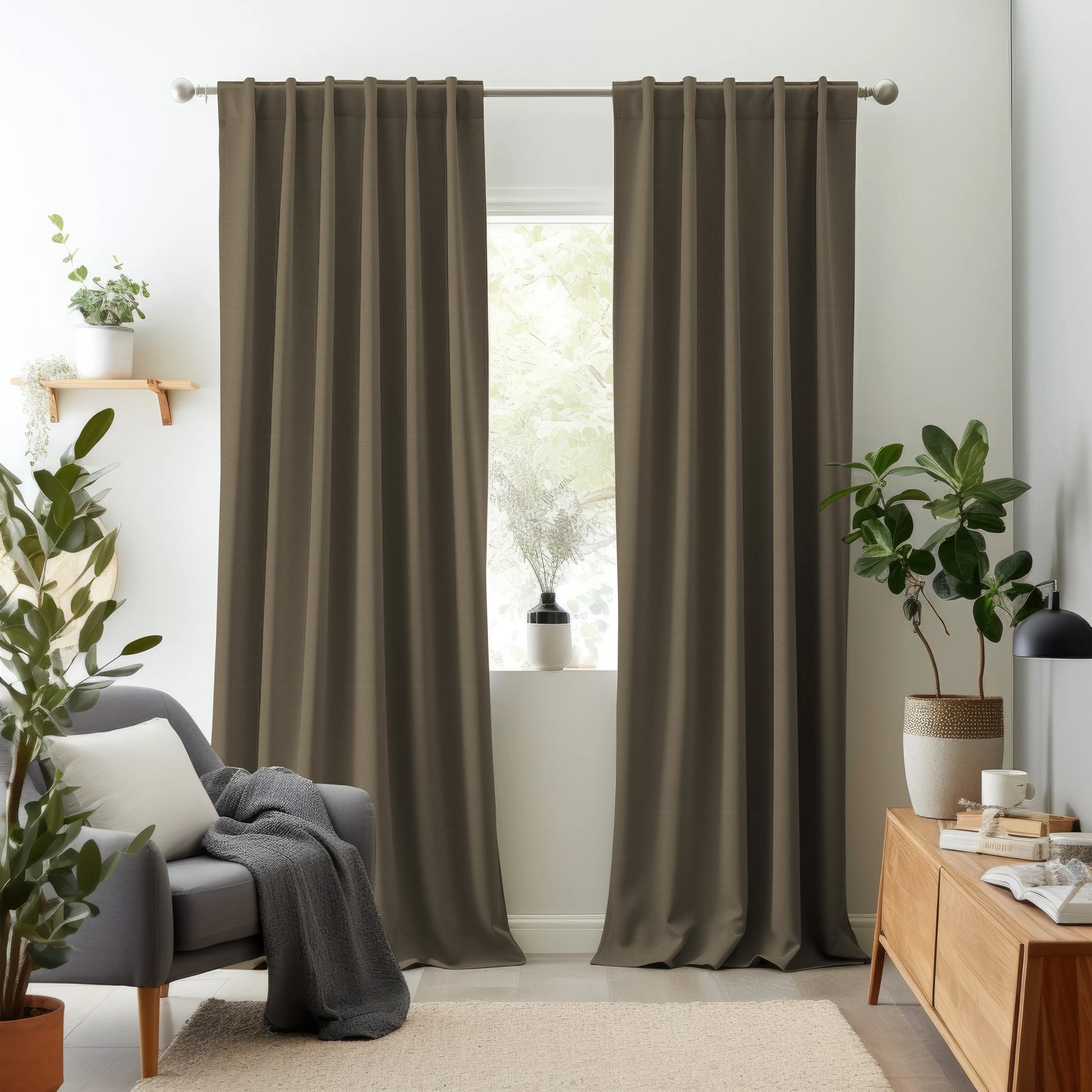 Hallmark Drapes Edition 2 - Florence | Multipurpose Fabric Florence-Taupe