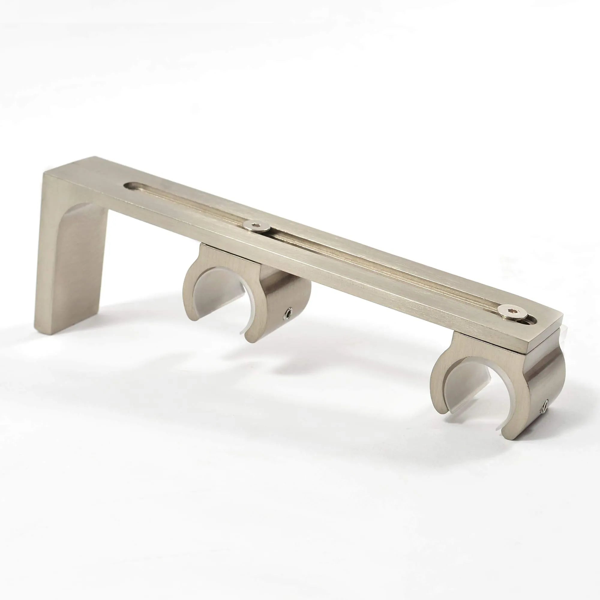 Satin Silver Double Bracket