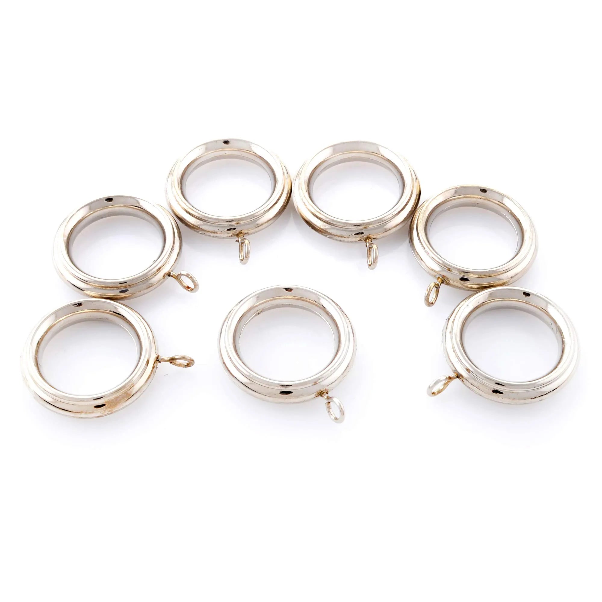Satin Silver Rings