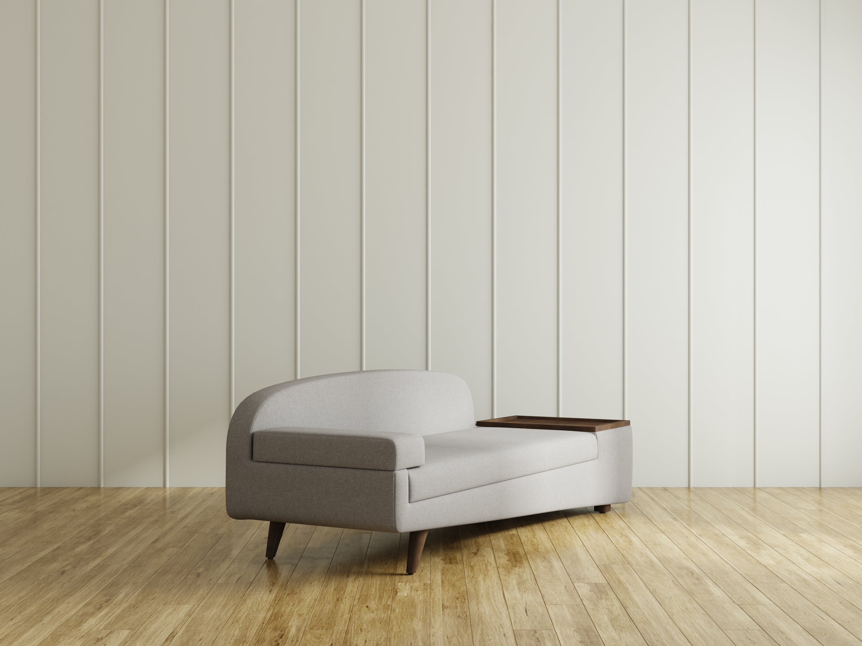 Wedge 3 Seater Sofa, Left Arm