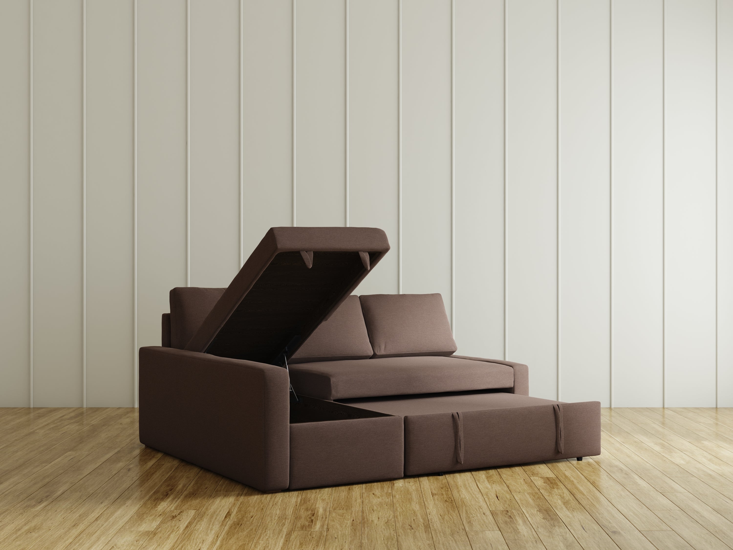 Callie Sofa Cum Bed, Left Aligned