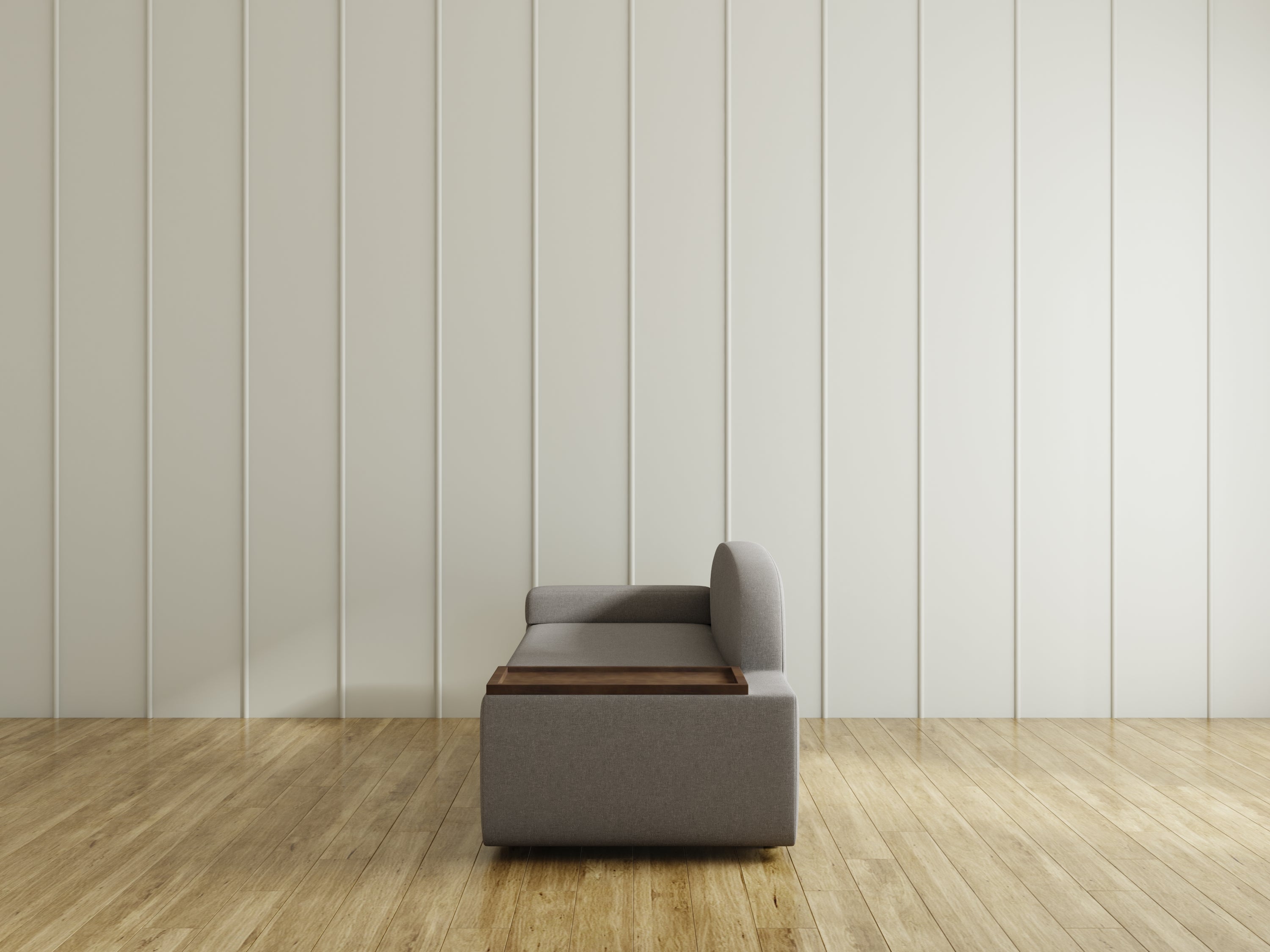 Wedge 3 Seater Sofa, Left Arm