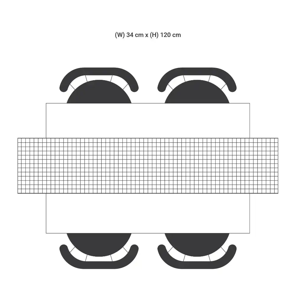 Adonare Printed Table Runner