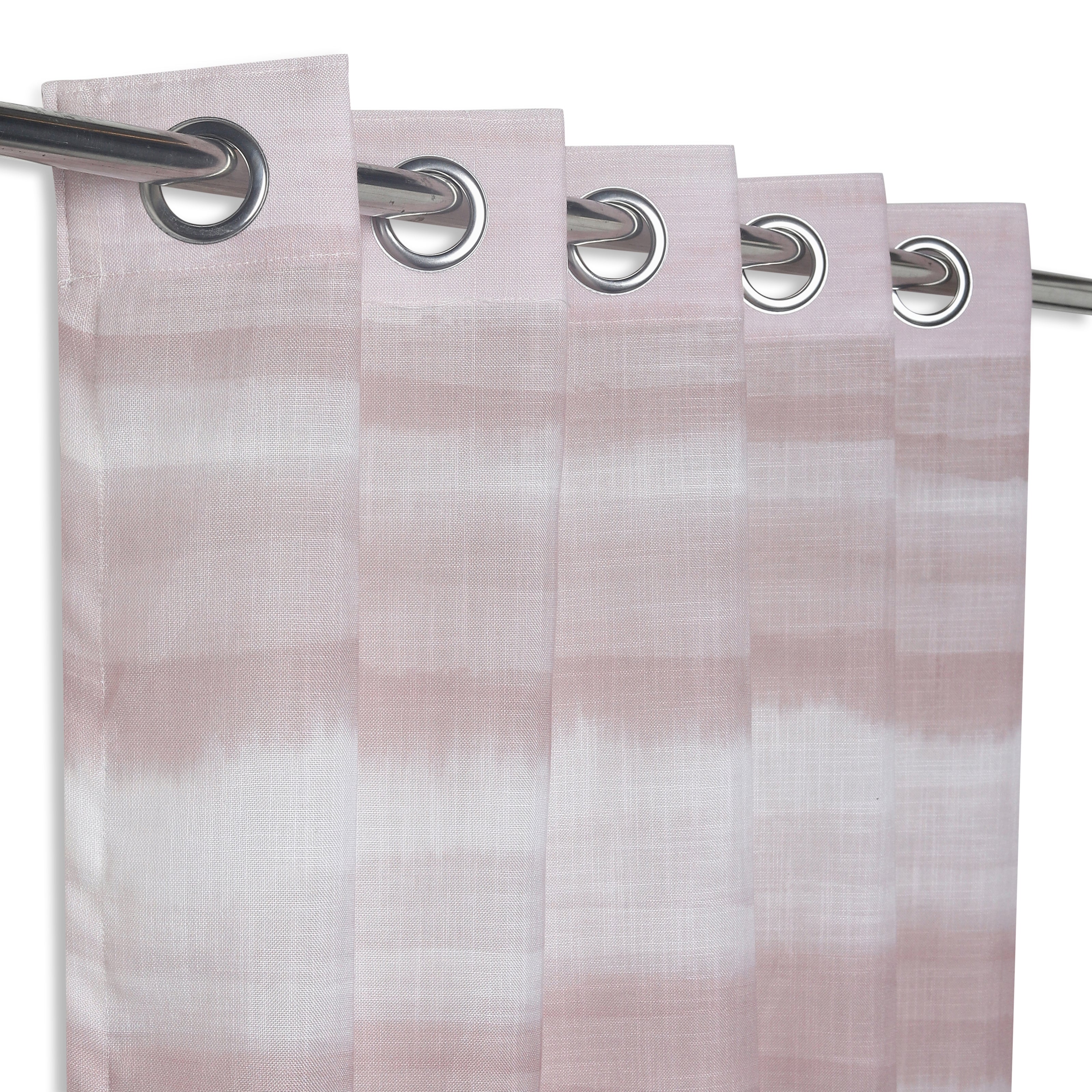 Meriga | Ready-Made Sheer Curtains - Rosewine