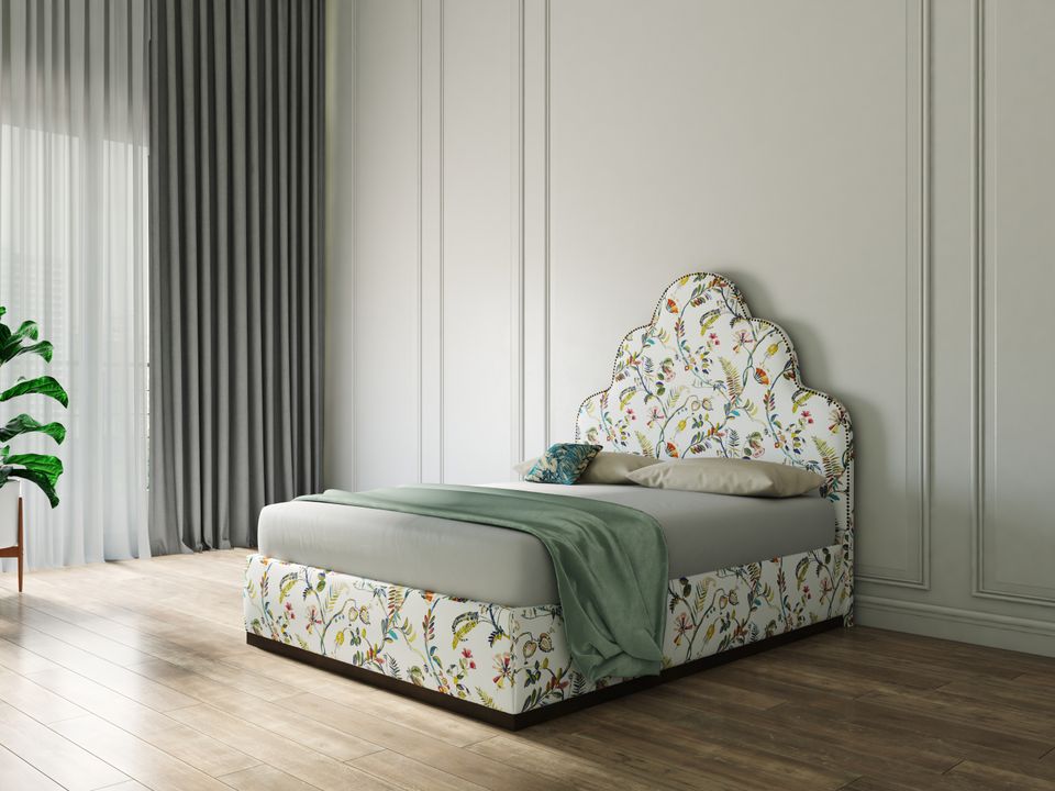Hayden Home Premium Classic Rome Upholstered Bed