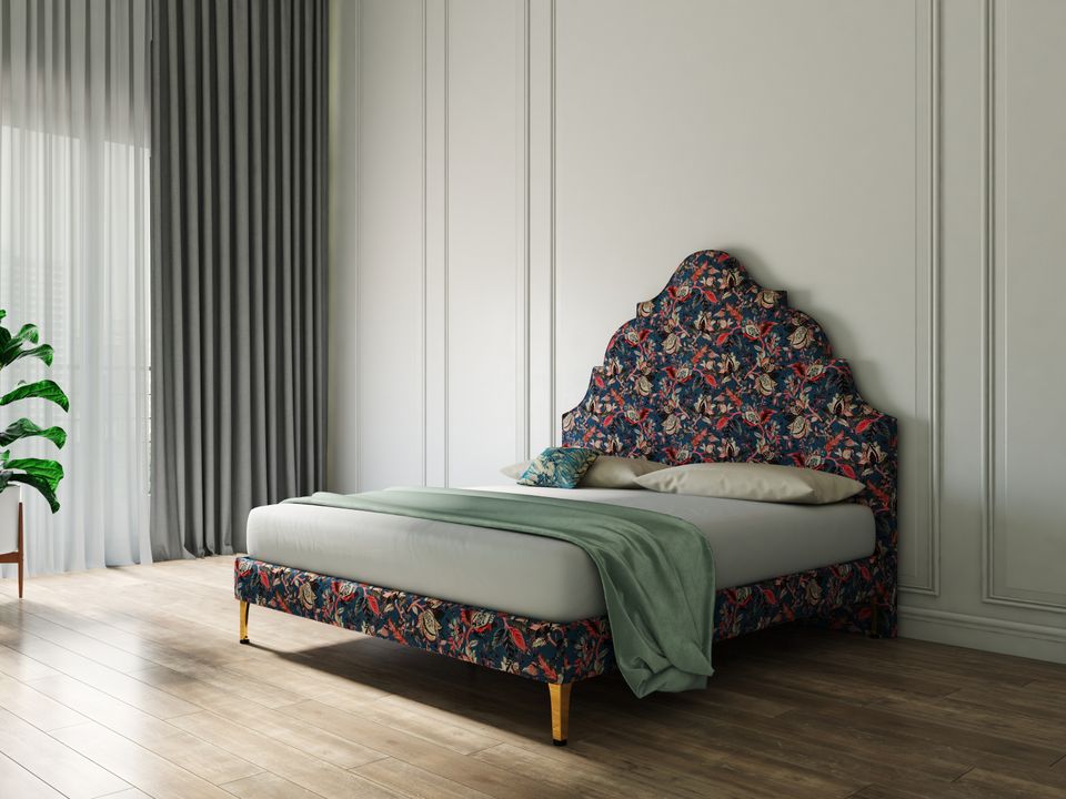 Hayden Home Premium Classic Athens  Luxeline Upholstered Bed