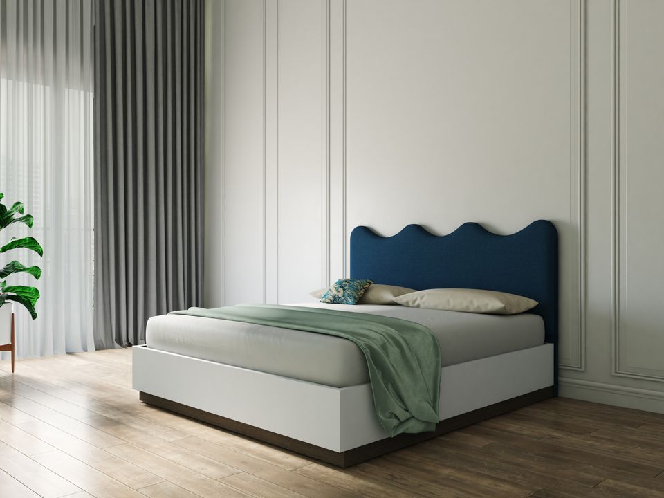 Hayden Home Premium Curved Lisbon Panel Bed