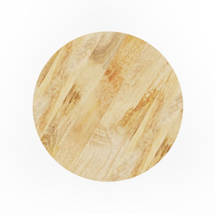 Gaia Round Coffee Table - Mango Natural (15In Height)