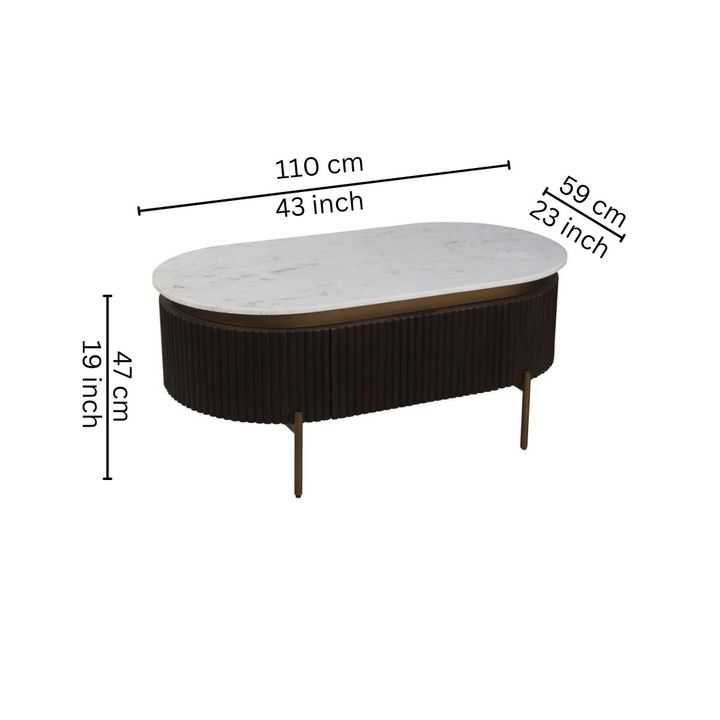 Stranton Walnut Coffee Table