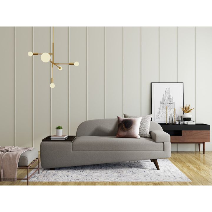 Wedge 2 Seater Sofa with Right Arm
