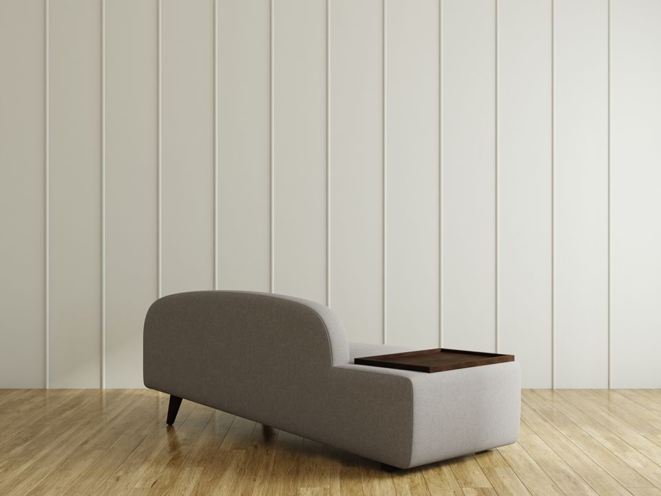Wedge 2 Seater Sofa with Right Arm
