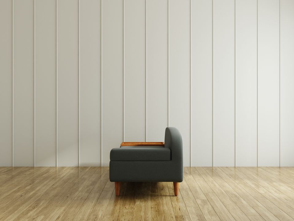Wedge 3 Seater Sofa, Right Arm